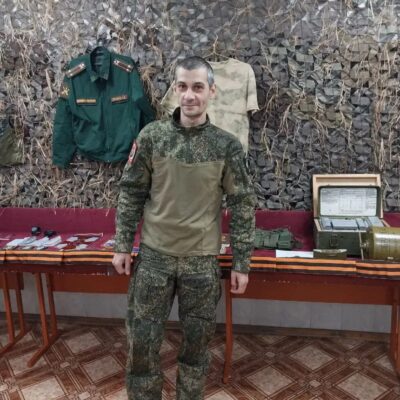 Медногорский боец прибыл в отпуск