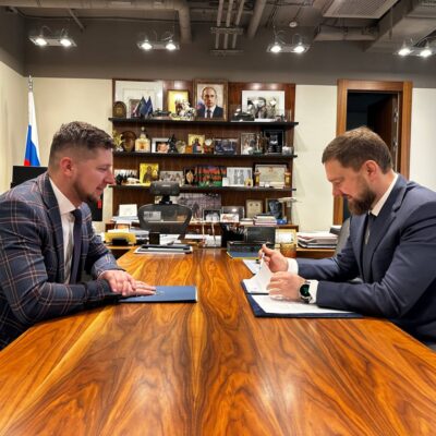 Юрий Мироненко в Москве встретился с руководителем Федерального агентства по делам национальностей