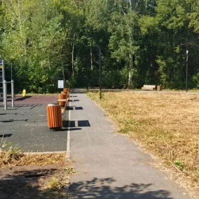 В Медногорском парке Победы провели генеральную уборку