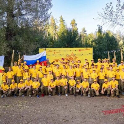 Финалист программы «Герои Оренбуржья» провел встречу с участниками лагеря, рассказав о событиях СВО