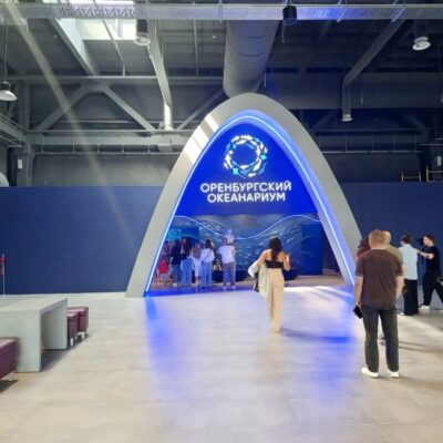 В Оренбурге прошло техническое открытие океанариума