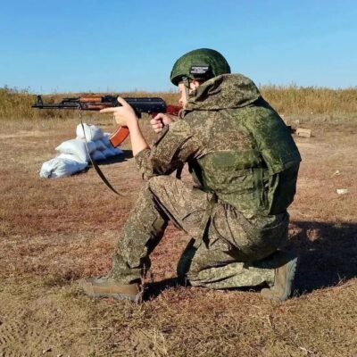 Мобильные огневые группы провели занятия по огневой подготовке