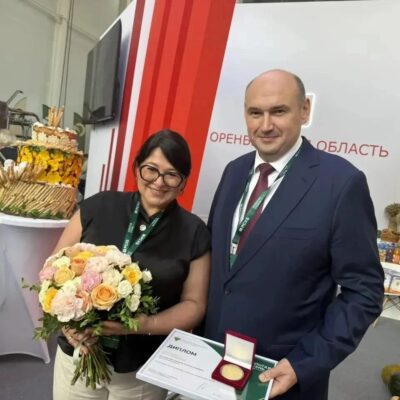 Оренбургский пуховый промысел отмечен золотой медалью Минсельхоза РФ