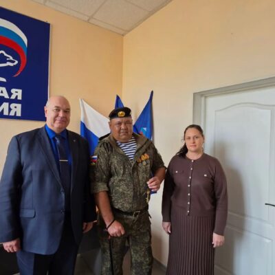 В Медногорске вручили ключи от квартиры ветерану боевых действий Альберту Биишеву