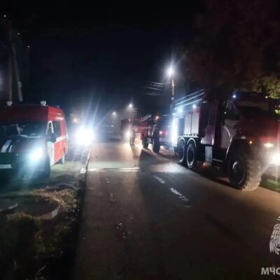В Оренбурге на пожаре погиб мужчина