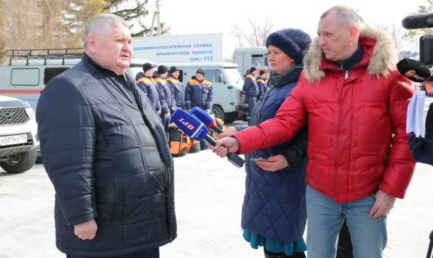 В Оренбуржье состоялся смотр готовности сил и средств территориальной подсистемы РСЧС к ликвидации последствий весеннего паводка