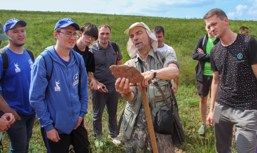 В оренбургских степях обнаружены уникальные останки древних рептилий