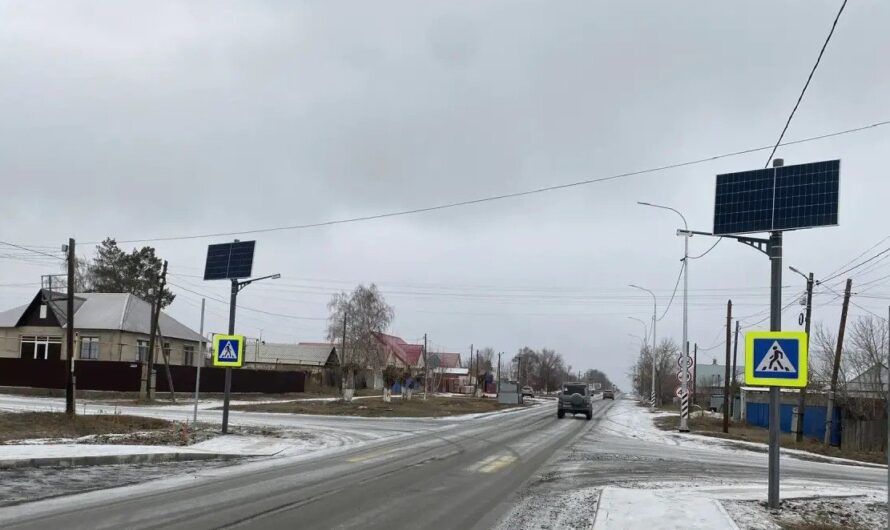 Свет вместо аварий: более 10 километров новых фонарей на дорогах Оренбуржья