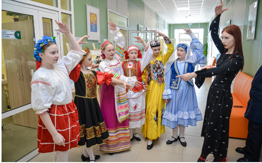 В Новосергиевке открыли новый Детский дворец искусств