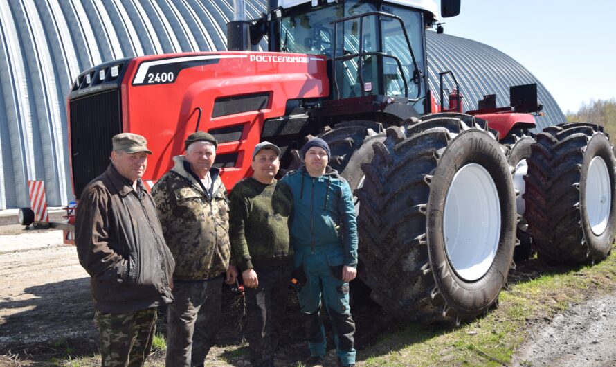 Фермеры Оренбуржья  начинают сезон с новой техники