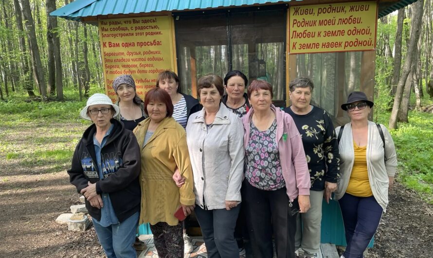 В Шарлыкском районе наводят порядок на родниках