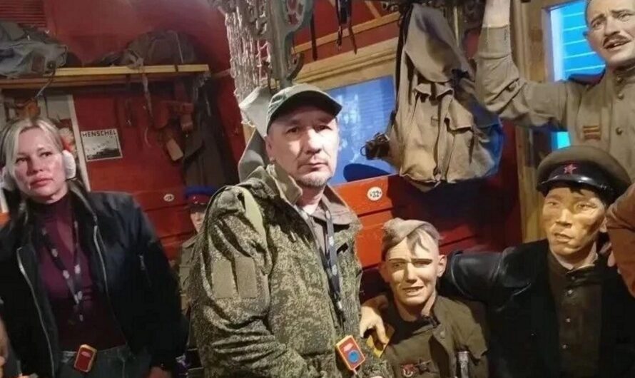 Семьи участников СВО посетили иммерсивный музей «Поезд Победы»