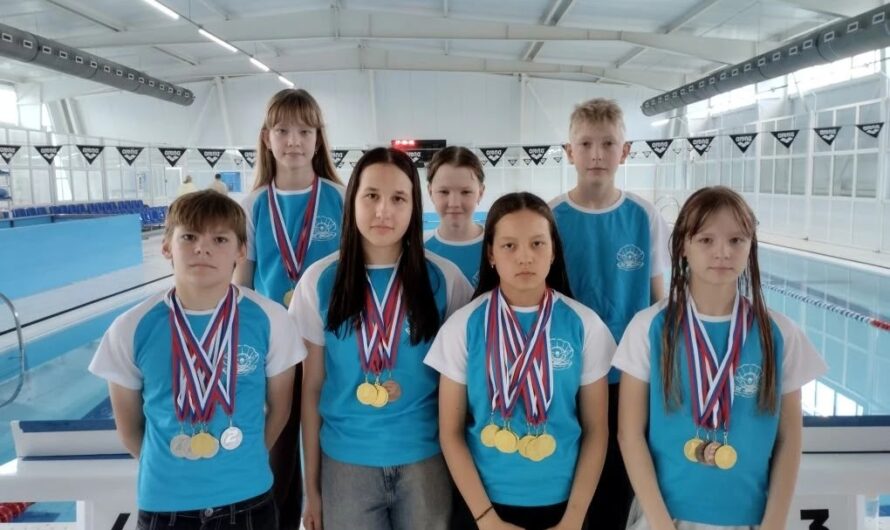 Юные пловцы района стали одними из героев первенства Оренбуржья