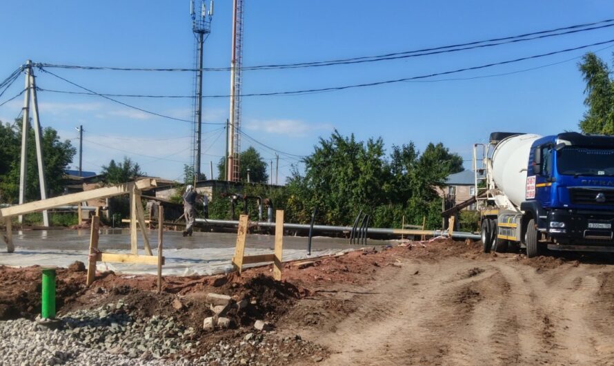 В Шарлыке продолжается строительство новой котельной в рамках федерального проекта
