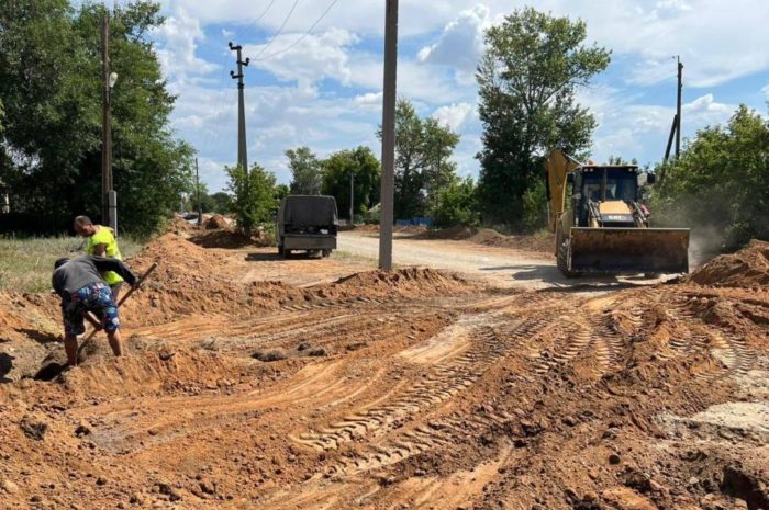 Капитальный ремонт водопровода в селе Караганка Новоорского района приближается к завершению