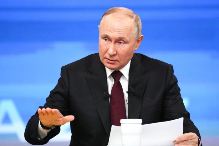 Владимир Путин подвел итоги 2023 года
