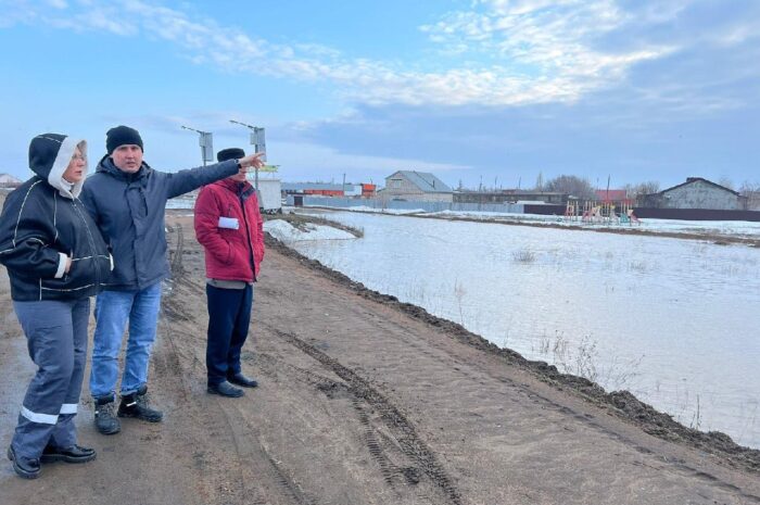 В Новоорском районе паводковая ситуация находится под контролем