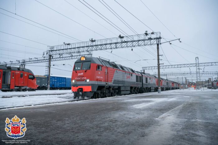 В Оренбурге прошла презентация нового локомотива