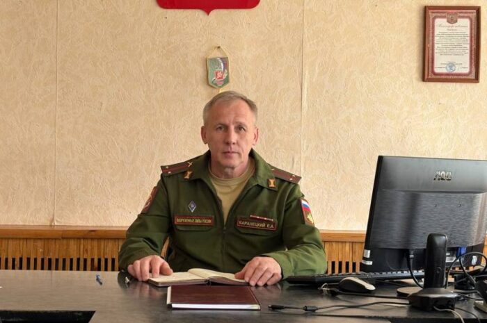 В Новоорском районе представили нового военного комиссара – Евгения Баранецкого
