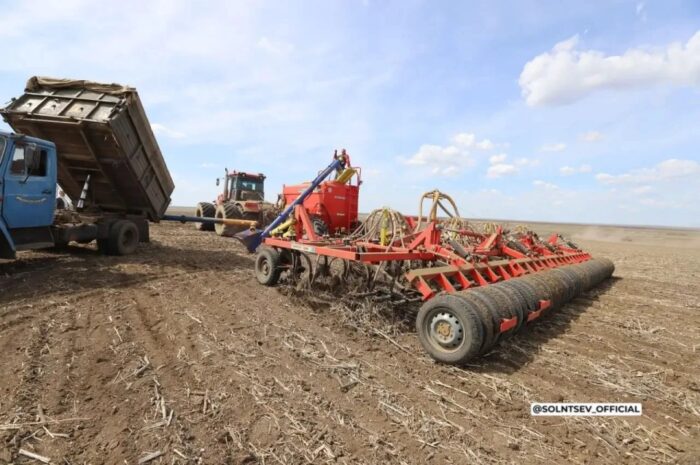 В Оренбургской области стартовала посевная кампания