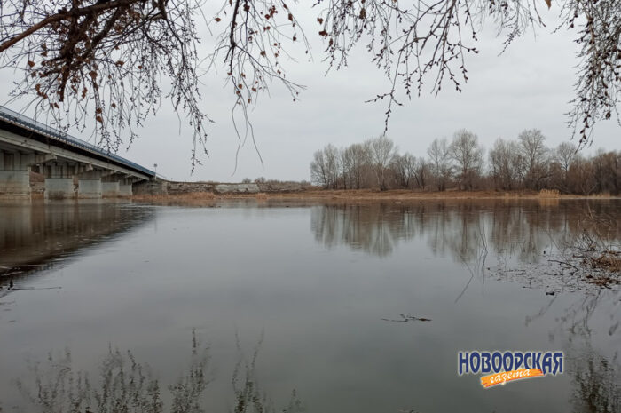 Река Большой Кумак в Новоорске поднялась на 74 сантиметра