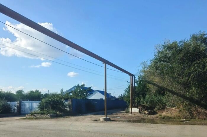 В Энергетике капитально отремонтировали участок теплотрассы на улице Морской