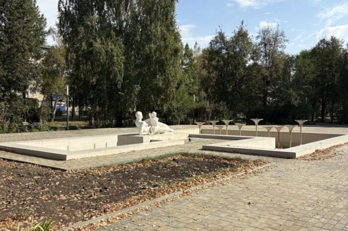 В Кувандыке завершается второй этап благоустройства сквера Дома культуры «Криолит»