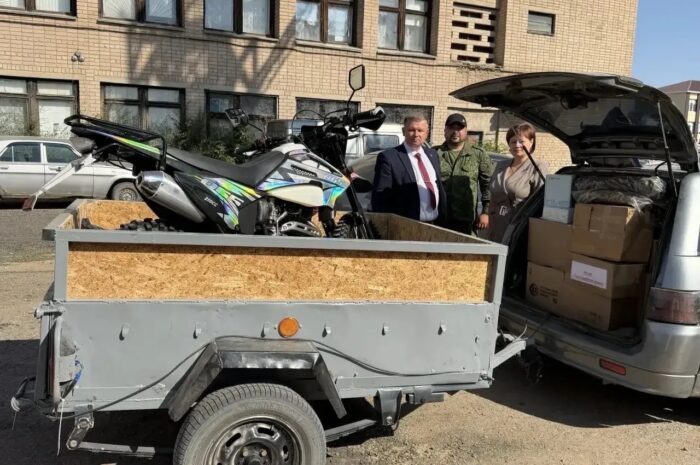 Для бойцов СВО из Новоорского района собрали и отправили гуманитарную помощь