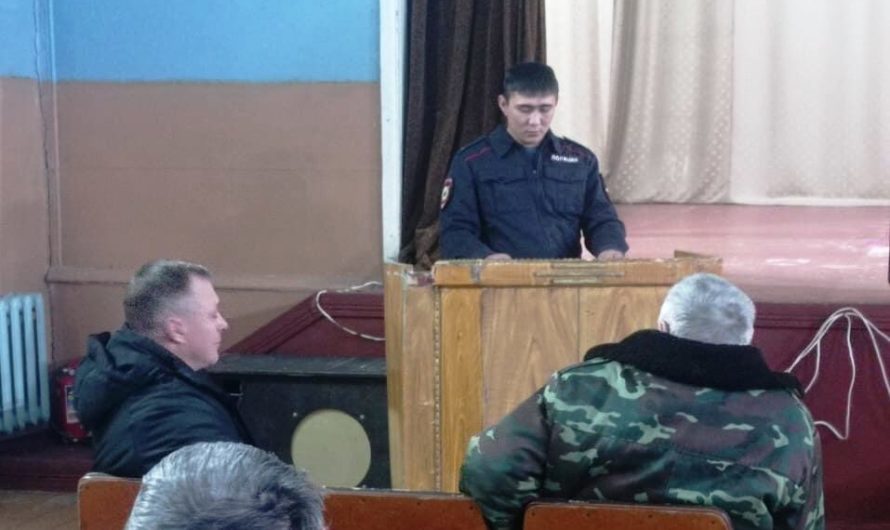 В Первомайском районе проводятся отчеты участковых уполномоченных полиции