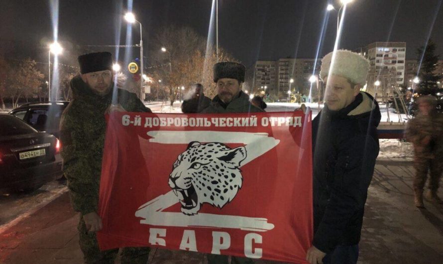 В Оренбурге встретили казаков-добровольцев, прибывших из зоны СВО