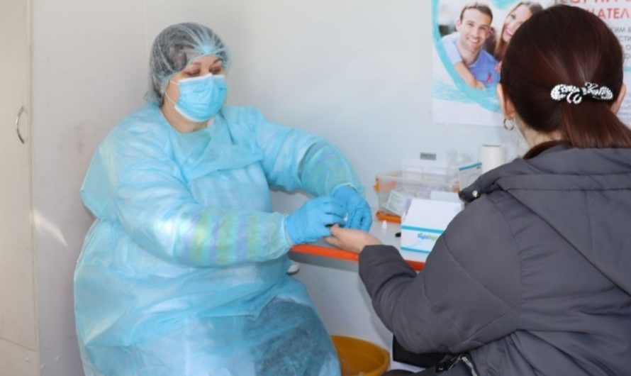 В Первомайском прошла акция по экспресс-тестированию населения на ВИЧ