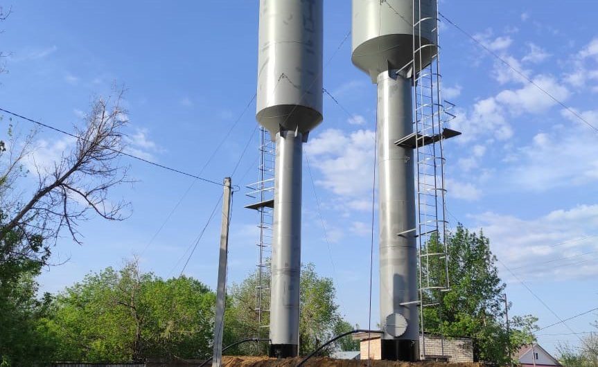 В Первомайском завершен капитальный ремонт водонапорных башен