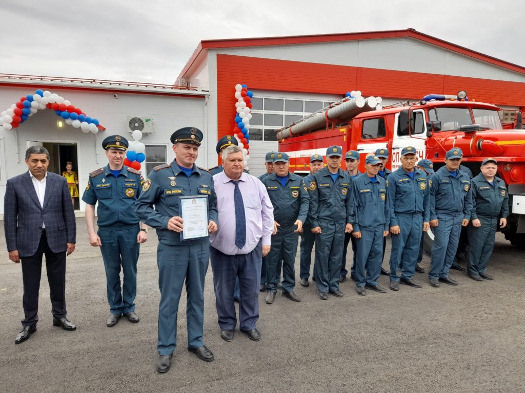 В Первомайском районе открыли новое пожарное депо - Причаганье