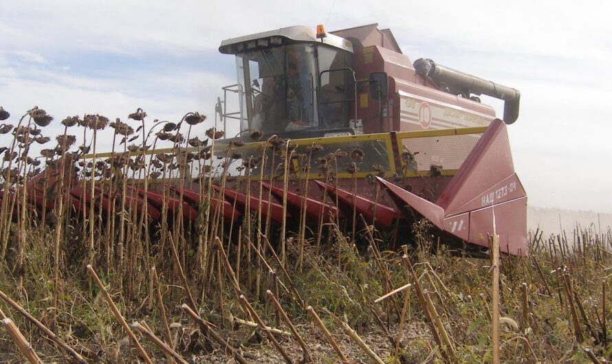 В Первомайском районе продолжаются уборочные работы