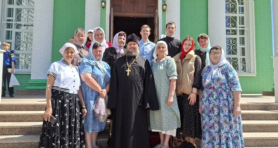 Первомайские паломники совершили поездку в Оренбург в дни посещения его Святейшим Патриархом Кириллом