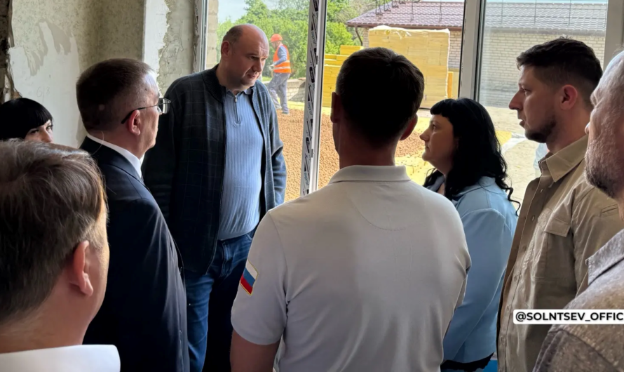 Губернатор Евгений Солнцев посетил подшефный Перевальский муниципальный округ