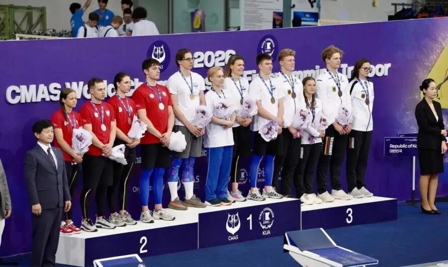 Оренбургские спортсмены установили мировой рекорд на чемпионате мира по подводному спорту