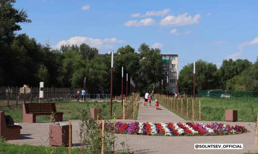 В Ясном появилась аллея Героев