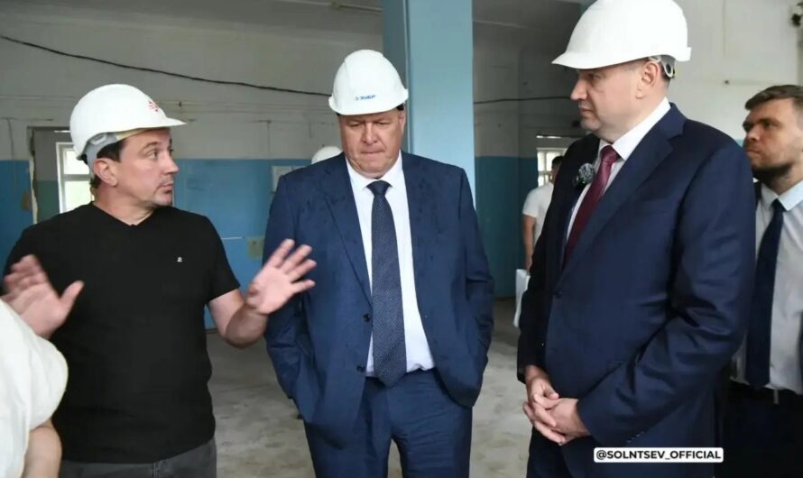 Губернатор Оренбуржья Евгений Солнцев работает в Медногорске