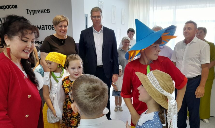 В Первомайском открылась обновленная детская модельная библиотека