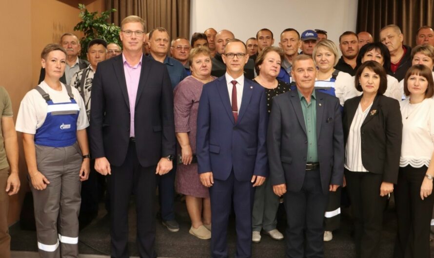В Первомайском районе в преддверии праздника чествовали газовиков