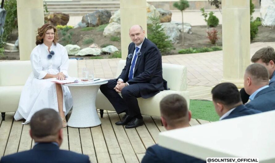 Губернатор Оренбуржья Евгений Солнцев посетил новую летнюю студию ГТРК «Оренбург»