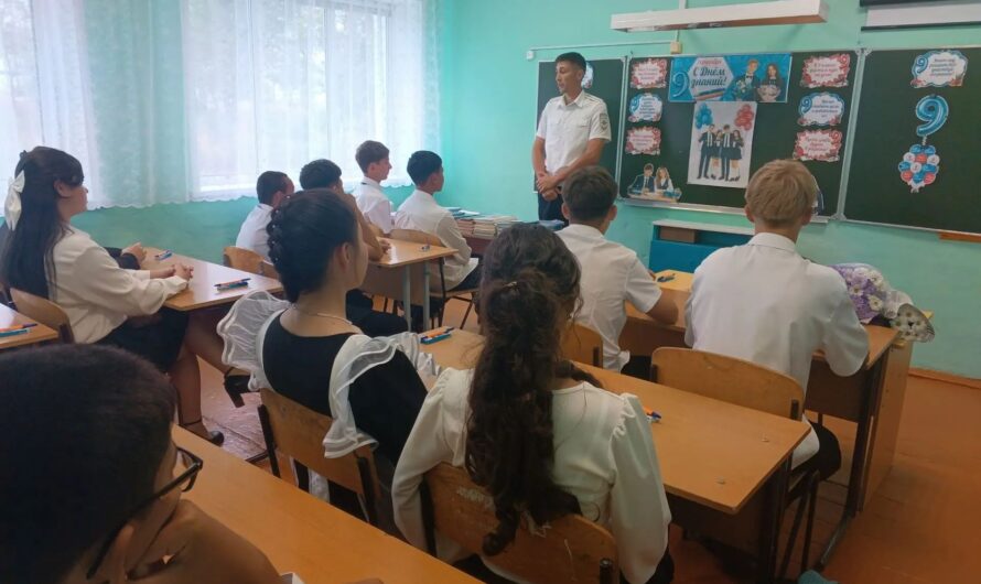 В Первомайском районе сотрудники ГАИ организовали встречу с учащимися Маевской школы