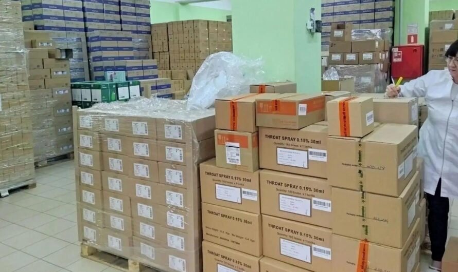 В Оренбуржье доставлена гуманитарная партия медикаментов