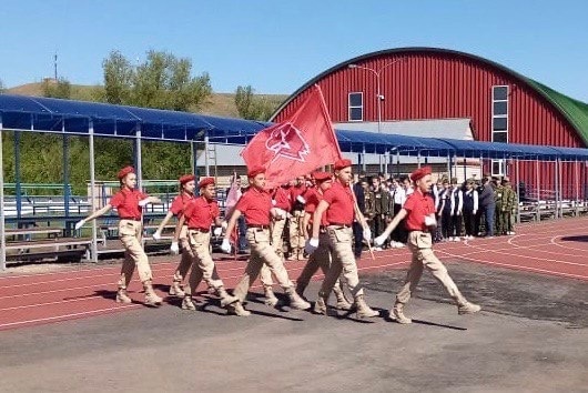 В Асекеево прошла военно-спортивная игра «Зарница»