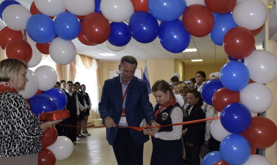 В сельской школе Асекеевского района открылась «Точка роста»