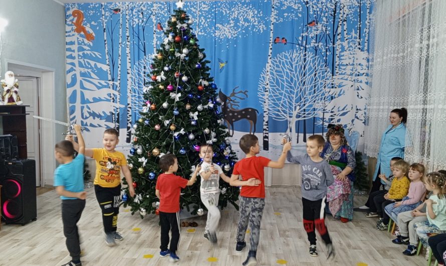 Воспитанники Асекеевского детского сада «Улыбка» встретили Старый новый год