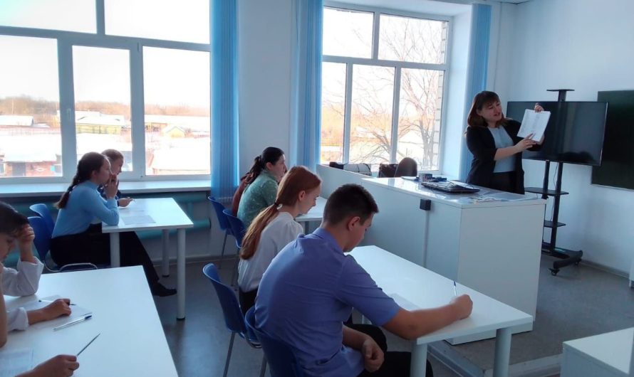 Ученики Троицкой школы Асекеевского района прошли занятие по профориентации