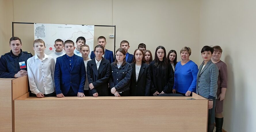 Школьники Асекеевского района встретились с сотрудниками Отделения МВД России