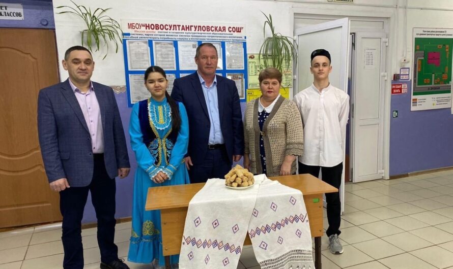 В школе Асекеевского района открыли кабинет гидропоники
